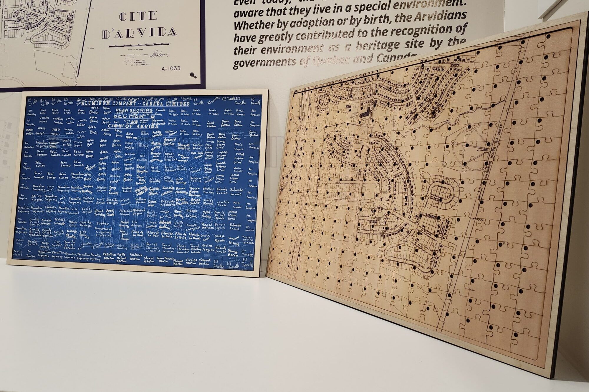 Le Centre d’histoire d’Arvida lance un deuxième casse-tête pour sa campagne de sociofinancement ambitieuse!